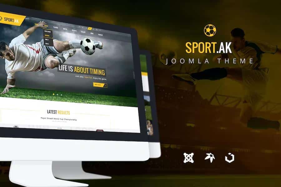 Sport.AK - Soccer Club and Sport Joomla Template