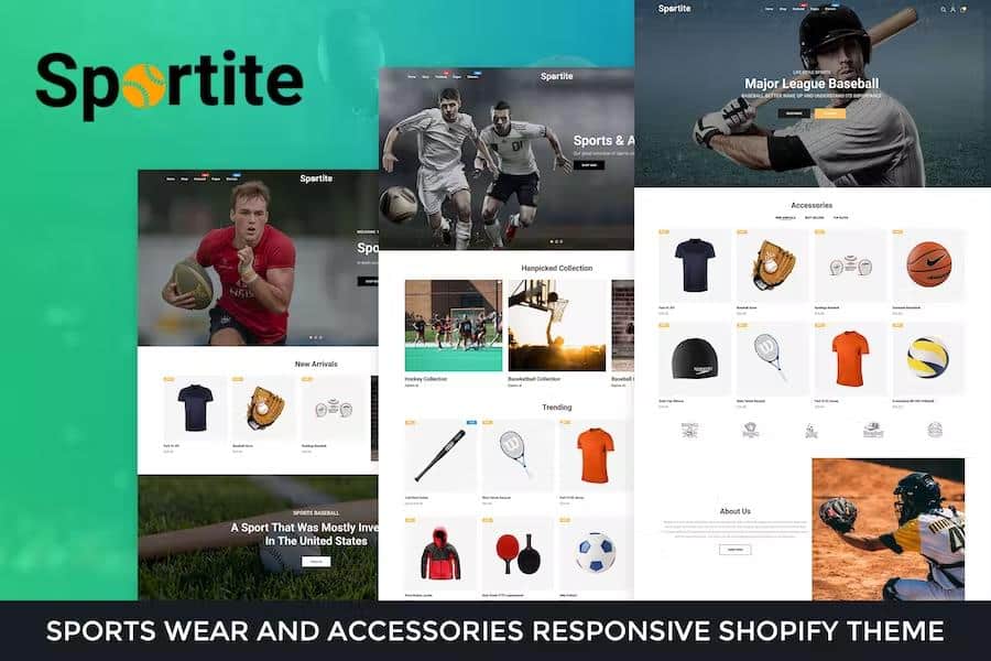 Sportite - Sports Wear And Accessories Responsive Shopify Theme