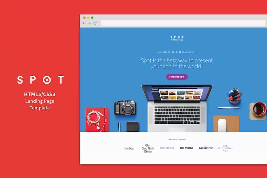 SPOT - App   Service Landing Page