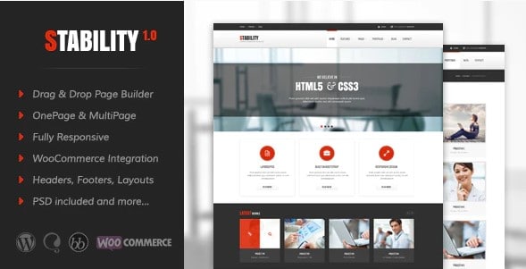 Stability - Responsive MultiPurpose WordPress Theme