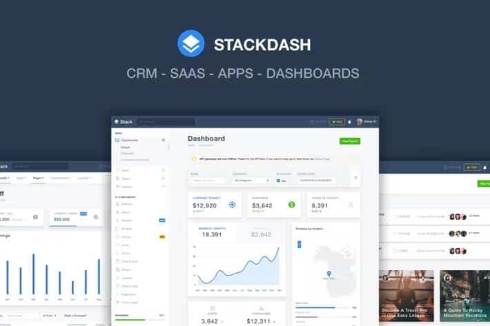 StackDash - Bootstrap 4 Admin Dashboard Theme