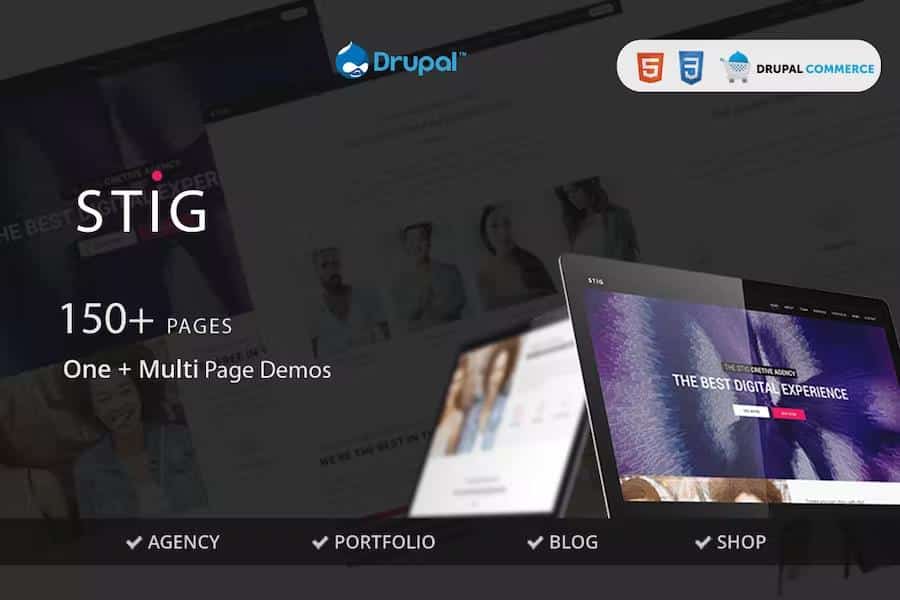 Stig - Multipurpose One Multi Page Commerce Theme