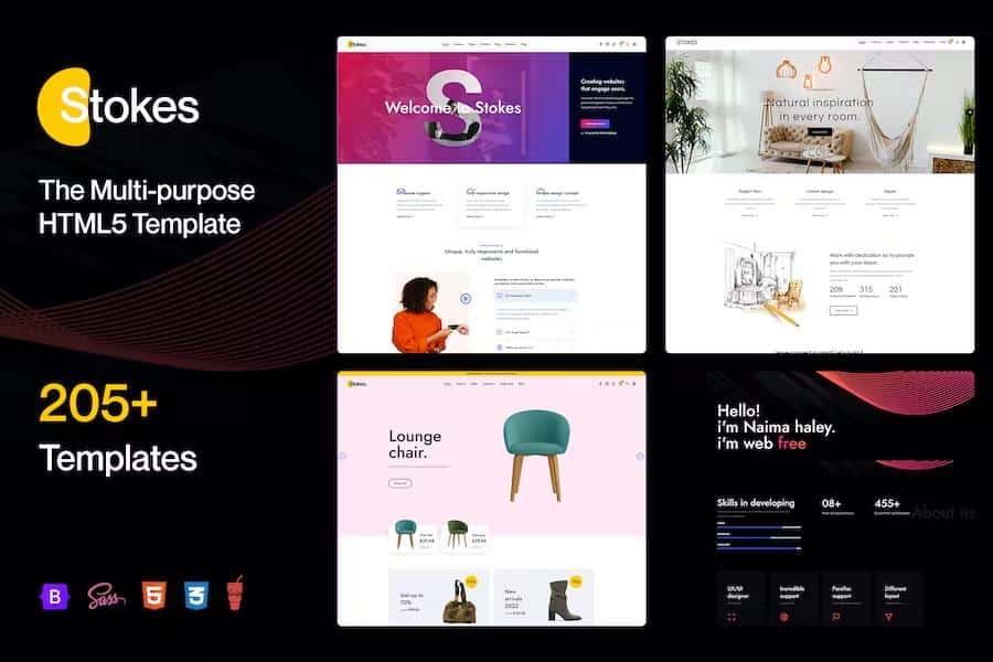 Stokes - The Responsive Multi-purpose HTML5 Template