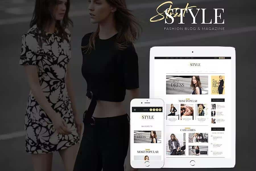 Street Style - Fashion & Lifestyle Personal Blog WordPress Theme