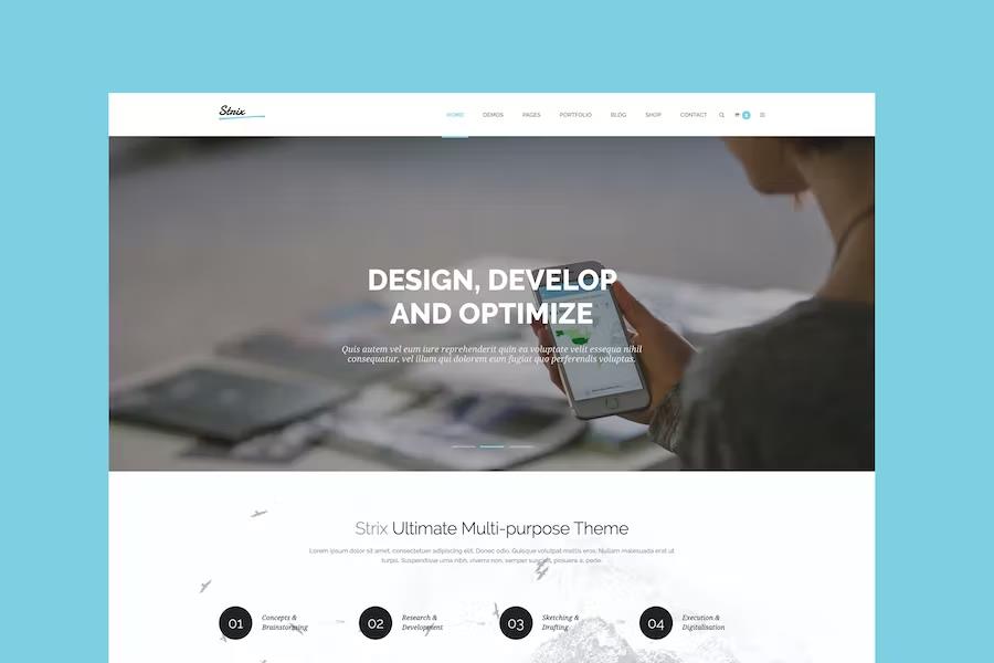 Strix - Multipurpose HTML5 Template