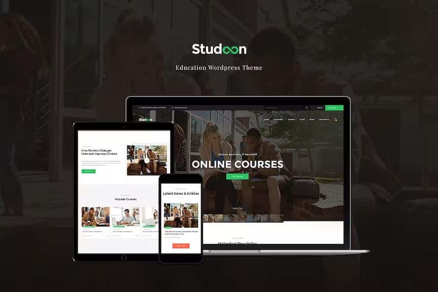 Studeon - An Education Center & Training Courses WordPress Theme