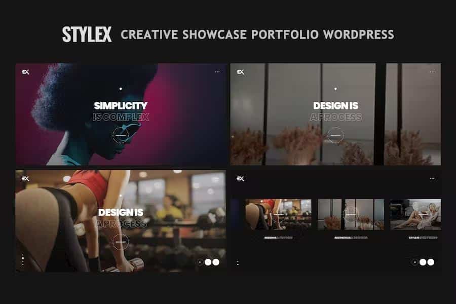 Stylex - Showcase Portfolio WordPress Theme