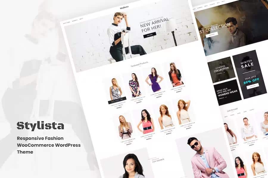 Stylista - Responsive Fashion WooCommerce WordPress Theme