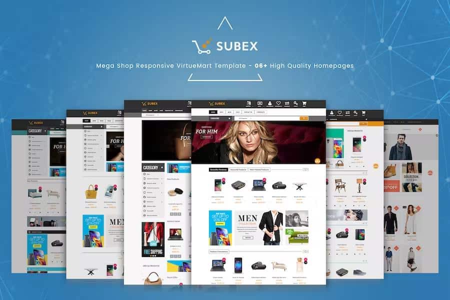 Vina Subex - Mega Shop Responsive VirtueMart Template