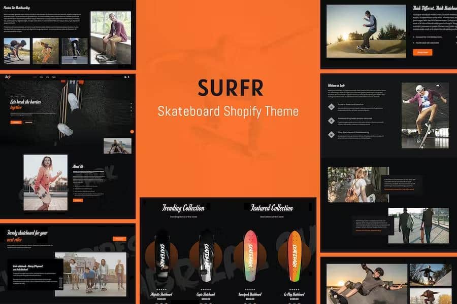 Surfr - Shopify Single Product Store