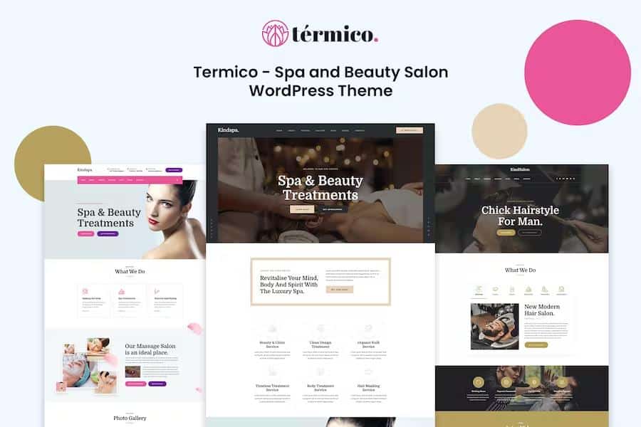 Termico -Spa and Beauty Salon WordPress Theme