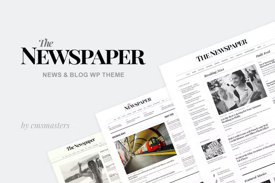 The Newspaper - Magazine Editorial WordPress Theme
