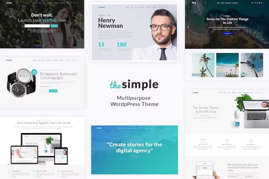 The Simple - Business WordPress Theme