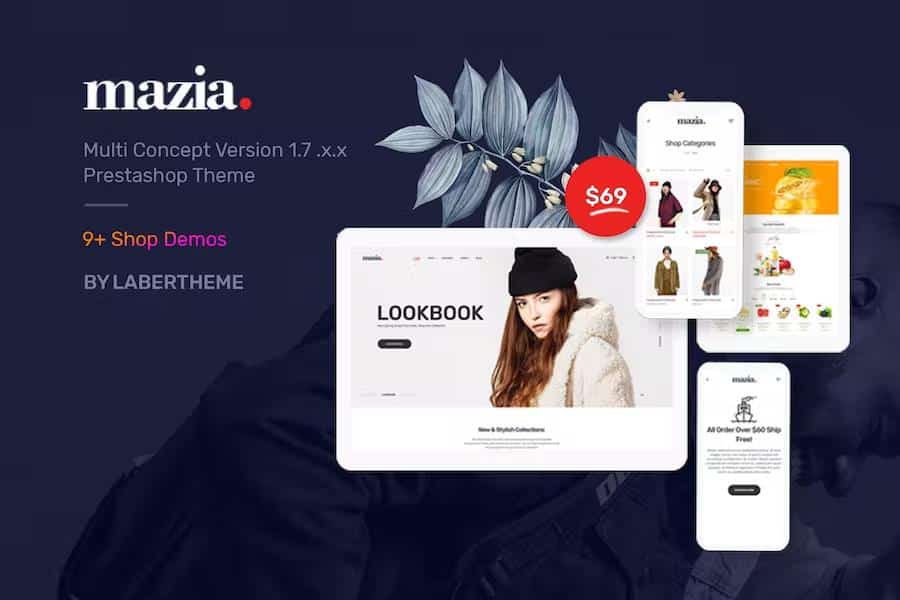 Themes Mazia Responsive Prestashop 1.7 - Labertheme