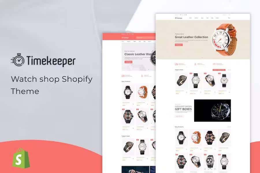 Timekeeper - Luxury Watches Shopify Theme