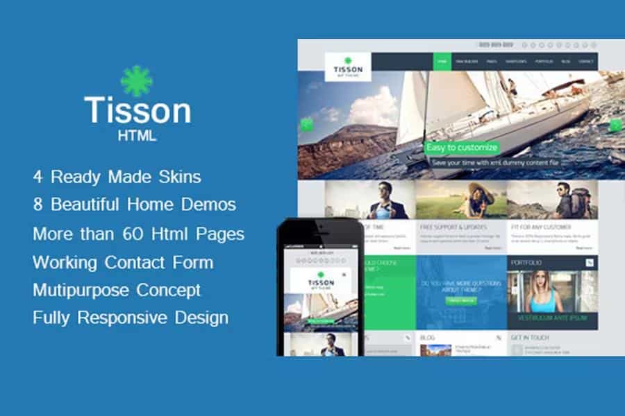 Tisson - Multipurpose  HTML Theme