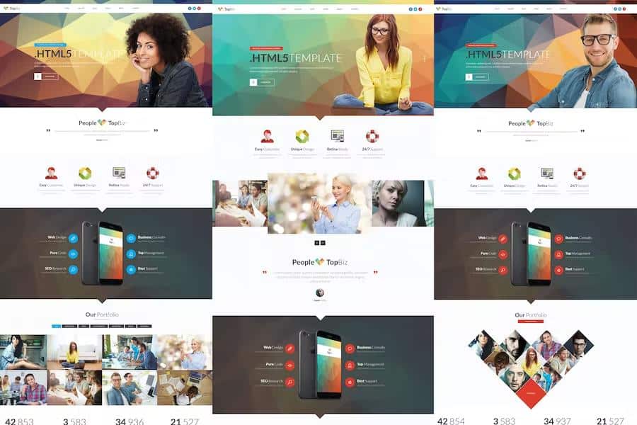 TopBiz - Responsive Corporate HTML5 Template