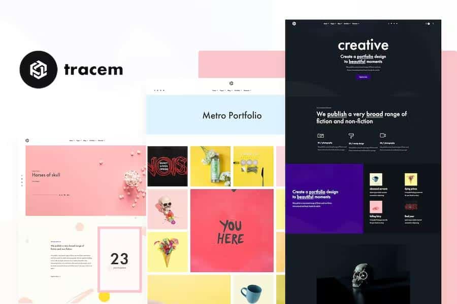 Tracem - Elementor Agency & Portfolio WordPress Theme
