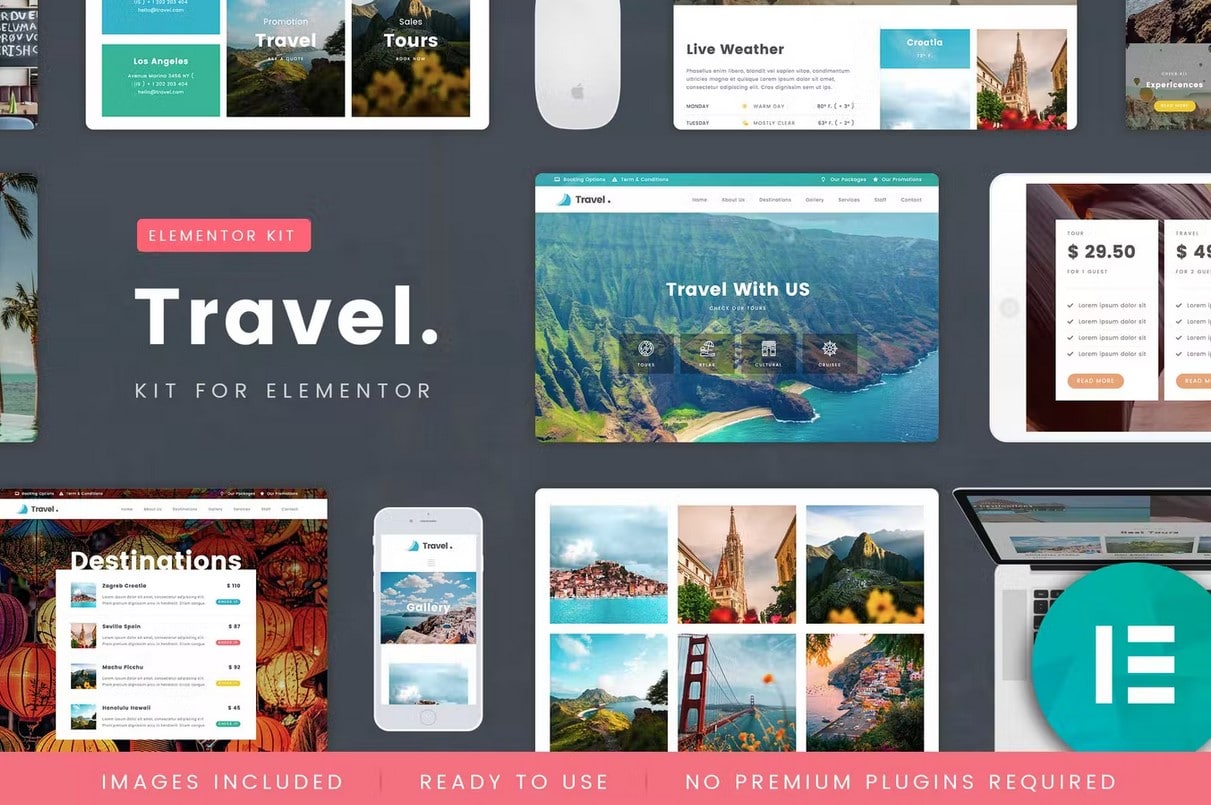 TravelTour - Travel & Booking Template Kit