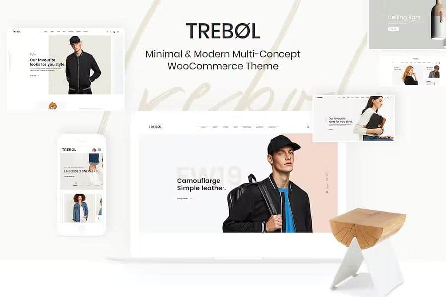 Trebol - Minimal & Modern Multi-Concept WooCommerce Theme