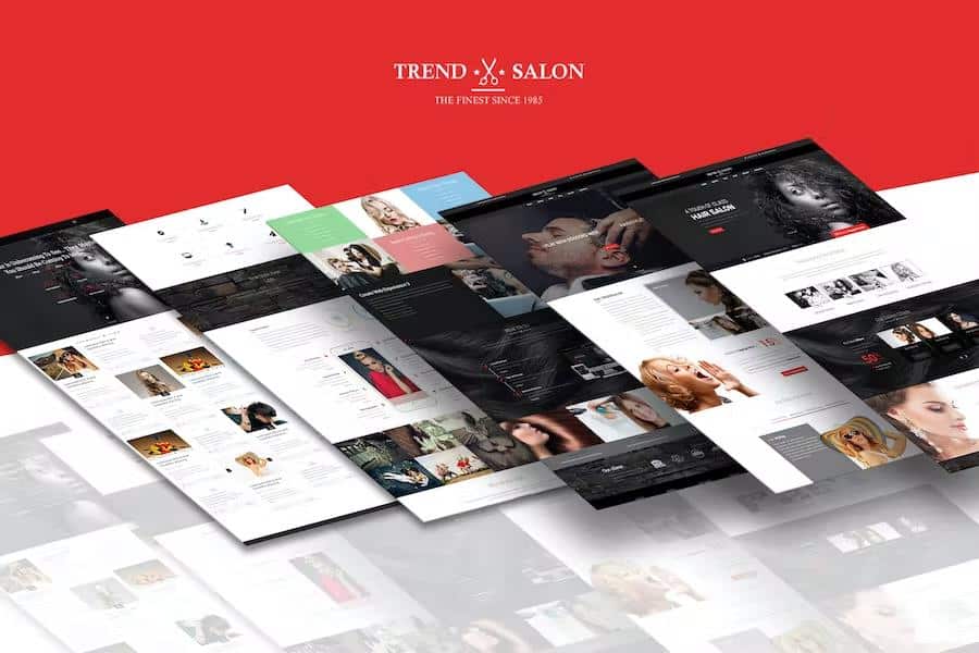 Trend Salon - Barbershop HTML Template