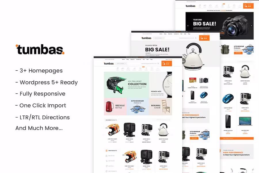 Tumbas - Responsive Woocommerce WordPress Theme