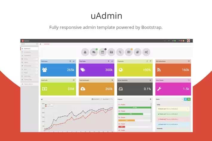 uAdmin - Responsive Admin Dashboard Template