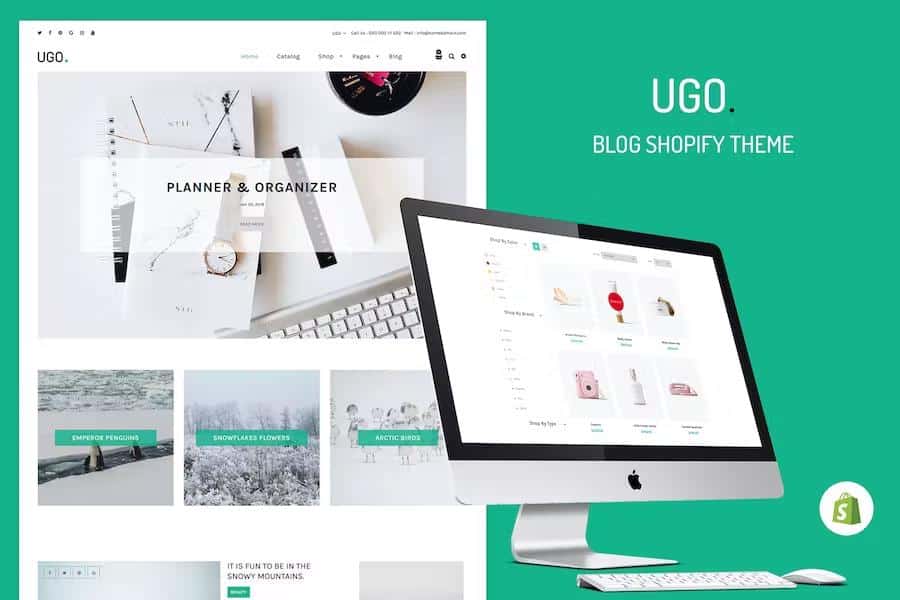 Ugo - Blog Shopify Theme