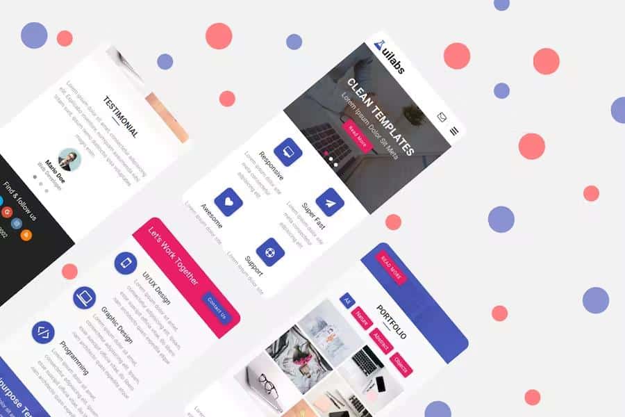 Uilabs - Multipurpose Mobile Template