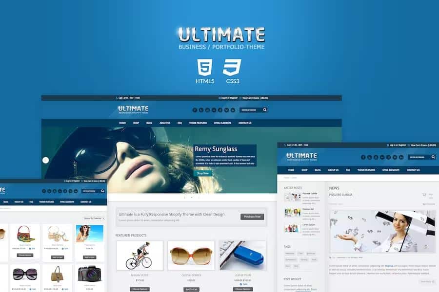 Ultimate - Responsive HTML
