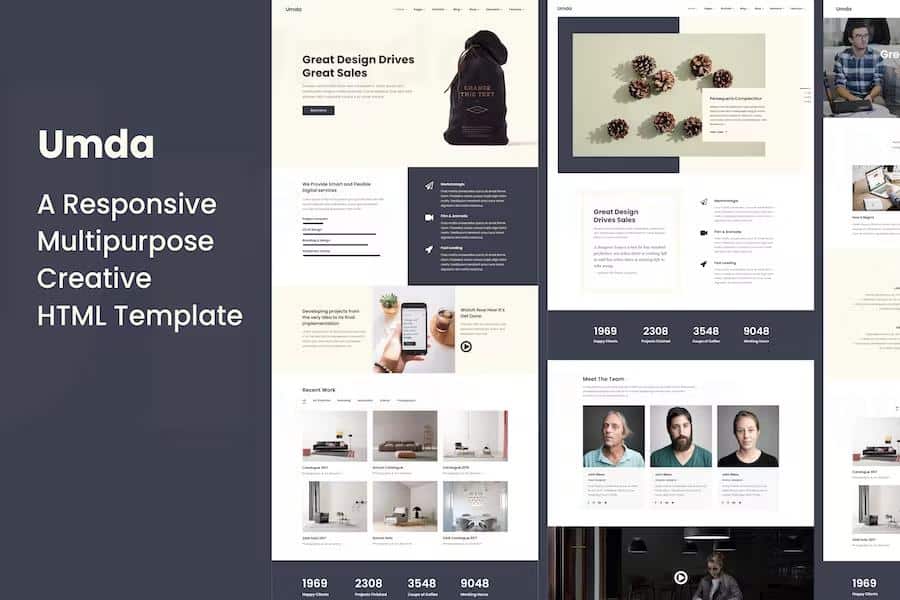 Umda - Innovative Multipurpose Creative Template