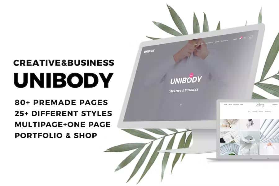 Unibody - Multipurpose One Multi Page HTML5 Template