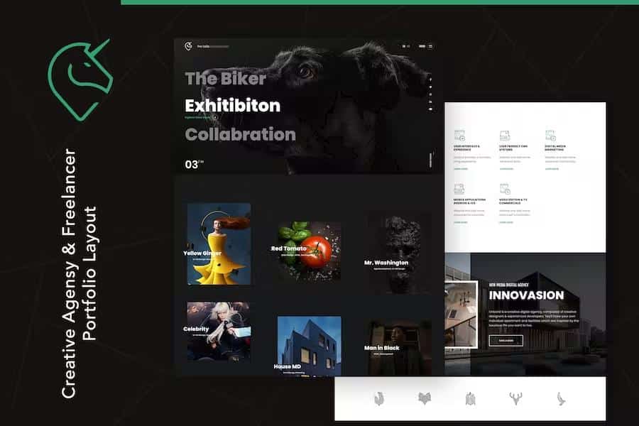 Unicord - Creative Portfolio for Freelancers & Agencies