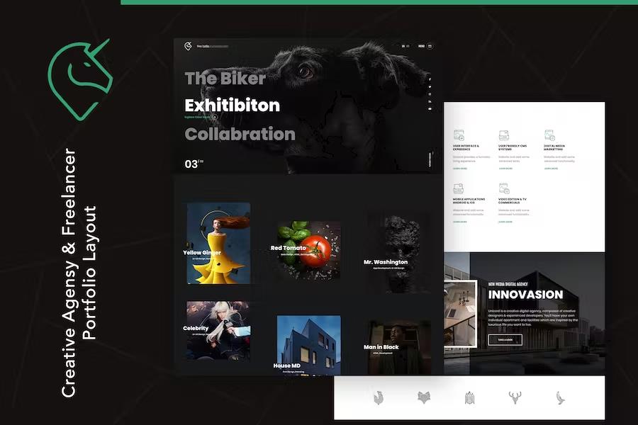 Unicord - Creative Portfolio for Freelancers & Agencies Theme