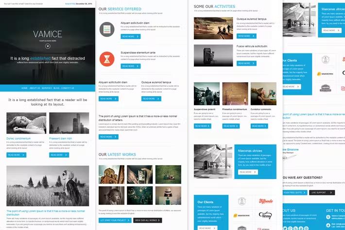 Vamice - Responsive Email + Themebuilder Access
