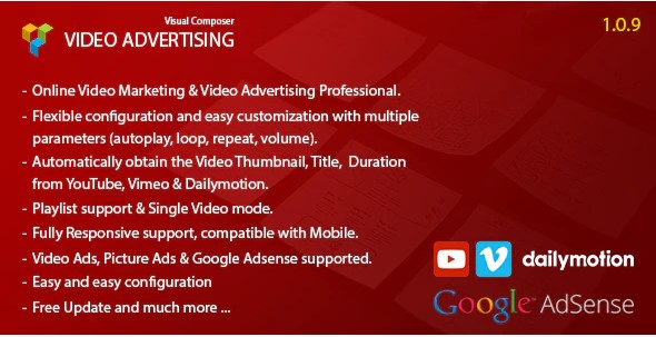 Video Advertising - Addon For WPBakery Page Builder