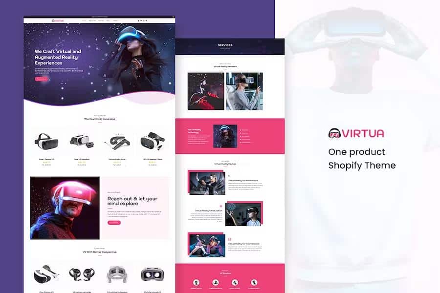 Virtux - One Product Store Shopify Theme
