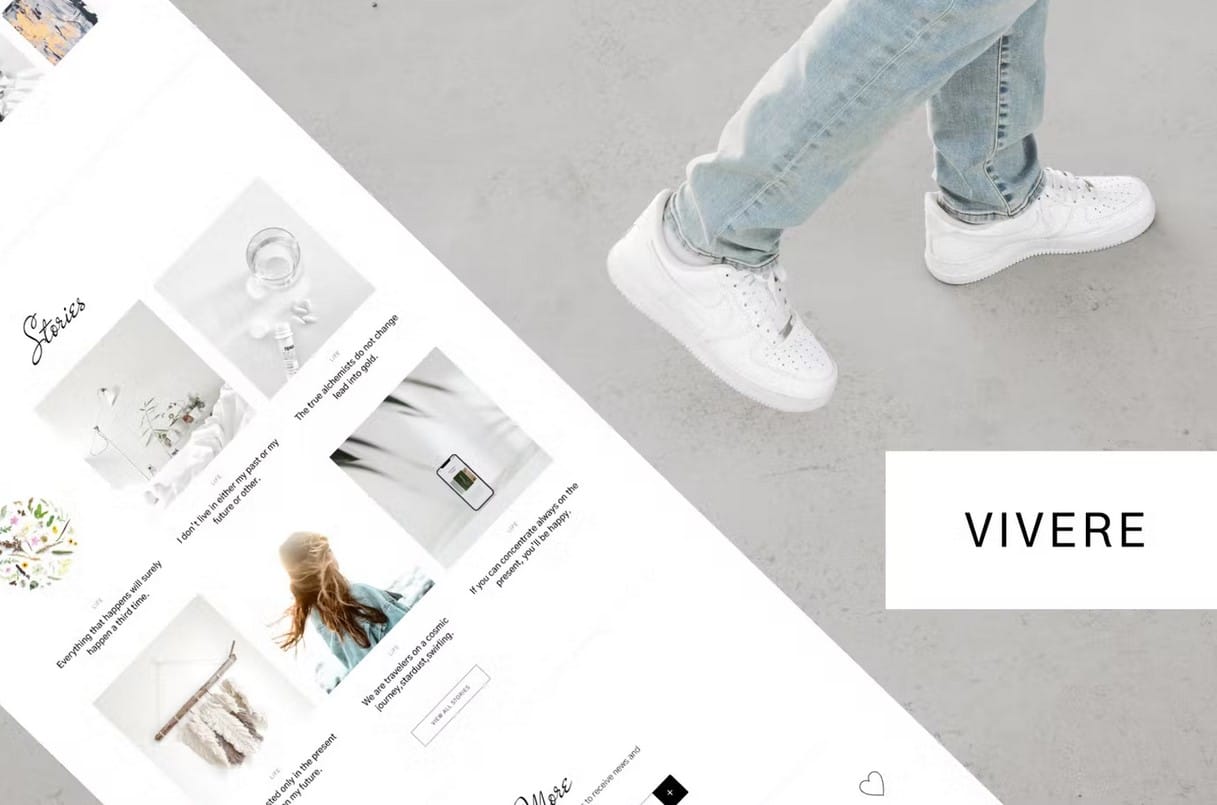 Vivere - Creative Blog Elementor Template Kit