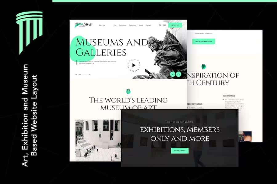 Wandau - Art & History Museum HTML Template