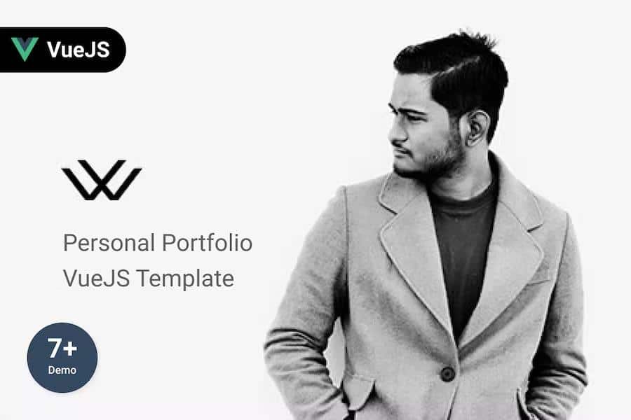Waxon - Personal Portfolio VueJS Template + RTL