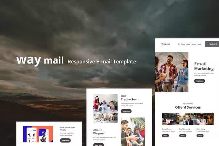 Way Mail - 30+ Modules + Online Access + Mailster + MailChimp