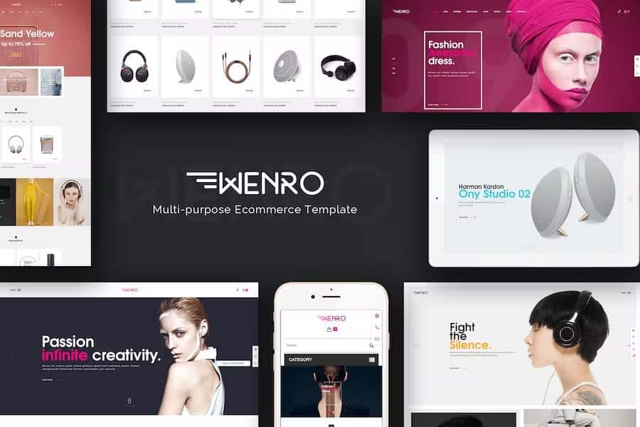 Wenro - Multipurpose Prestashop 1.6, 1.7 Theme - 16 Homepages Fashion, Furniture, Digital and more