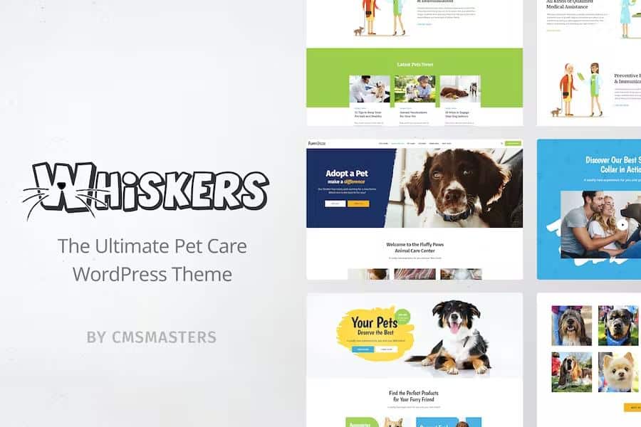 Whiskers - Pet and Vet WordPress Theme