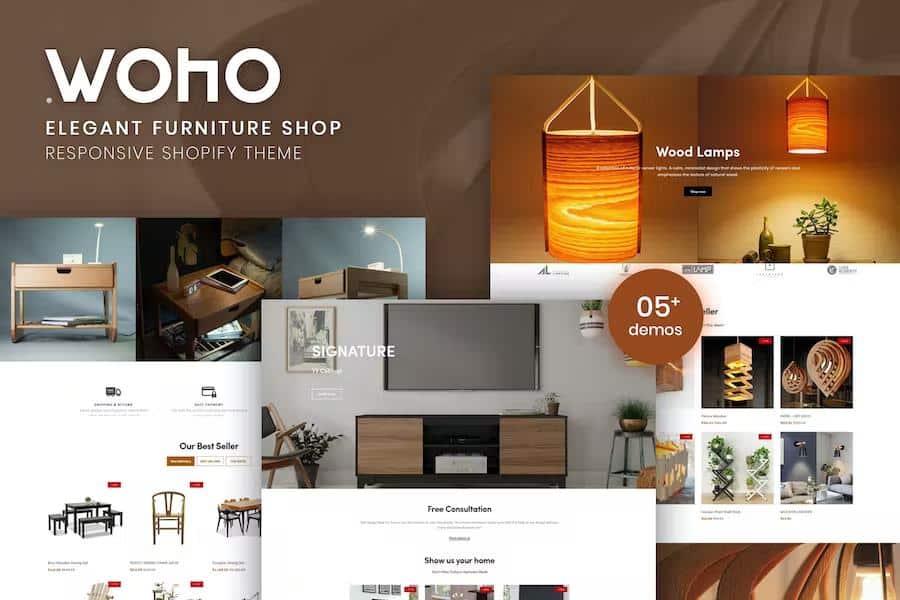 Woho - Elegant Furniture Shop For Shopify