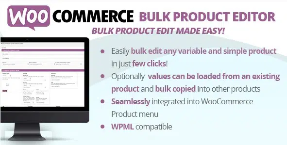 WooCommerce Bulk Product Editor