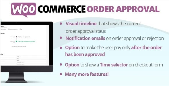 WooCommerce Order Approval