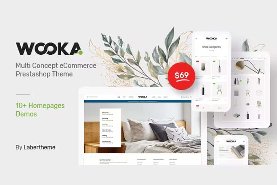 Wooka - Responsive Prestashop 1.7 Theme