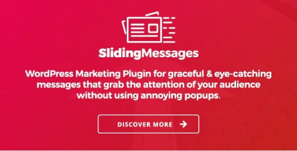 WordPress Marketing Plugin - Sliding Messages