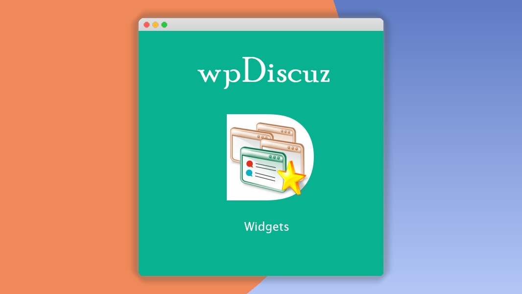 wpDiscuz – Widgets