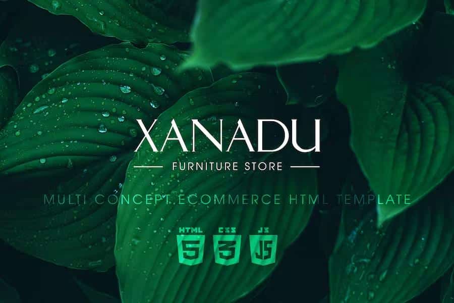 Xanadu - Multi Concept eCommerce HTML Template